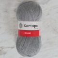 Kartopu Kristal Knitting Yarn, Grey - K1001