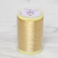 Anchor Metallic Machine Embroidery Thread, Yellow - 4565L50-00003