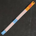 Pony Measure 2 mm 35 cm Aluminium Knitting Needles, Red - 34501
