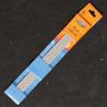 Pony 3.5 mm 20 cm Aluminium Double Pointed Needles, Set of 5 - 36618