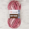 YarnArt Crazy Color Knitting Yarn, Variegated - 136