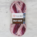 YarnArt Crazy Color Knitting Yarn, Variegated - 168