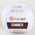 YarnArt Summer Yarn, White - 03