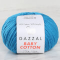 Gazzal Baby Cotton Mavi Bebek Yünü - 3428