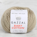 Gazzal Baby Cotton Yarn, Reseda Green - 3464