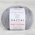 Gazzal Baby Cotton XL Gri Bebek Yünü - 3430XL
