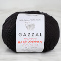Gazzal Baby Cotton XL Siyah Bebek Yünü - 3433XL
