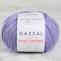 Gazzal Baby Cotton XL Knitting Yarn, Lilac -3420XL