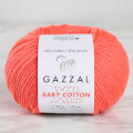 Gazzal Baby Cotton XL Yarn, Orange - 3459XL