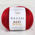 Gazzal Baby Wool Knitting Yarn, Claret - 816
