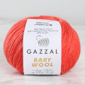Gazzal Baby Wool Knitting Yarn, Red - 819