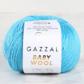 Gazzal Baby Wool Knitting Yarn, Blue - 820