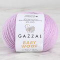 Gazzal Baby Wool Knitting Yarn, Lilac - 823