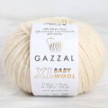 Gazzal Baby Wool XL Baby Yarn, Ecru - 829XL