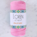 Loren Macrame Pembe El Örgü İpi - RM 074