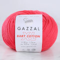 Gazzal Baby Cotton XL Knitting Yarn, Vermilion - 3458XL