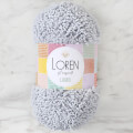 Loren Lamb Baby Yarn, Grey - R020
