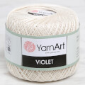 YarnArt Violet Yarn, Cream - 6282
