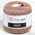YarnArt Violet Yarn, Brown - 0015
