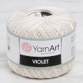 YarnArt Violet Yarn, Beige - 6194