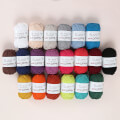 La Mia Mini Cottony 20 Skeins yarn, Assorted Colors - V2