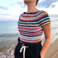 La Mia Mercerized Cotton Sarı El Örgü İpi - 177