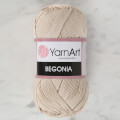 YarnArt Begonia 50gr Knitting Yarn, Beige - 4660