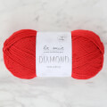 La Mia Diamond Kırmızı El Örgü İpi - L004