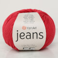 YarnArt Jeans Knitting Yarn, Claret - 51