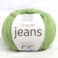 YarnArt Jeans Knitting Yarn, Green - 69