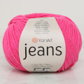 YarnArt Jeans Knitting Yarn, Pink - 59