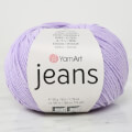 YarnArt Jeans Knitting Yarn, Lilac - 89