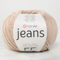 YarnArt Jeans Knitting Yarn, Beige - 87