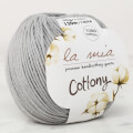 La Mia Cottony Baby Yarn, Grey - L020