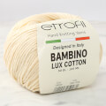 Etrofil Bambino Lux Cotton Yarn, Cream - 70020