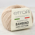 Etrofil Bambino Lux Cotton Yarn, Ecru - 70021