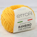 Etrofil Bambino Lux Cotton Yarn, Yellow - 70219