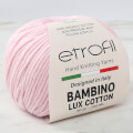 Etrofil Bambino Lux Cotton Yarn, Pink - 70324