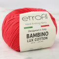 Etrofil Bambino Lux Cotton Kırmızı El Örgü İpi - 70328