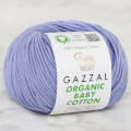 Gazzal Organic Baby Cotton Lila Bebek Yünü - 428