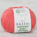 Gazzal Organic Baby Cotton Nar Çiçeği Bebek Yünü - 419