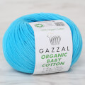 Gazzal Organic Baby Cotton Turkuaz Bebek Yünü - 424