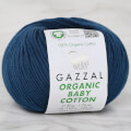 Gazzal Organic Baby Cotton Havacı Mavi Bebek Yünü - 437