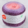 Etrofil Puzzle Cake Yarn, Purple-Pink - PZ003