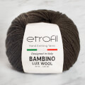 Etrofil Bambino Lux Wool Asker Yeşili El Örgü İpliği - 70409