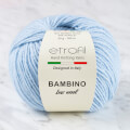 Etrofil Bambino Lux Wool Açık Mavi El Örgü İpliği - 70516