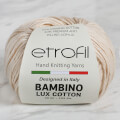 Etrofil Bambino Lux Cotton Yarn, Cream - 70112