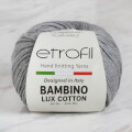 Etrofil Bambino Lux Cotton Yarn, Grey - 70908