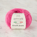 Etrofil Jeans Knitting Yarn, Dark Pink - 010