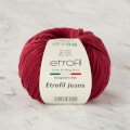 Etrofil Jeans Bordo El Örgü İpi - 015